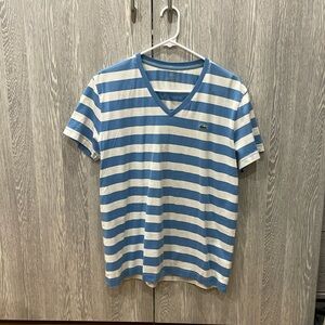 LACOSTE - MENS V-NECK T SHIRT- SIZE M
